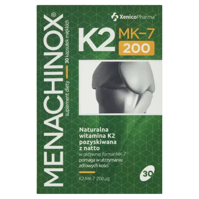 Менахинокс К2-МК7 200 мкг - 30 капсул