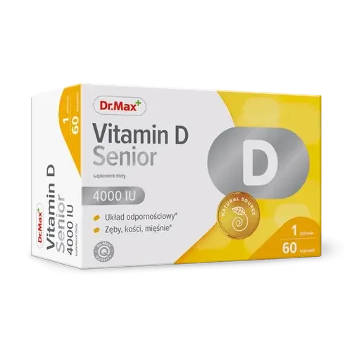 Dr.Max Vitamin D Senior 4000 IU - 60 капсул