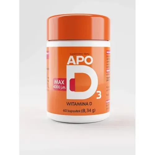 ApoD3 Max Витамин D3 4000 МЕ. - 60 капсул