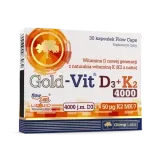 OLIMP Gold Vit D3 + K2 4000 диетическая добавка, 30 капсул — фото 1