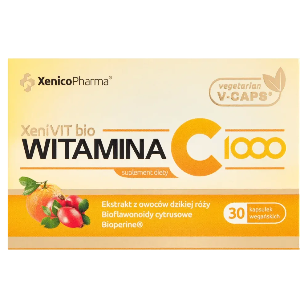 XeniVIT bio Витамин C 1000 диетическая добавка, мягкие капсулы, 30 шт.