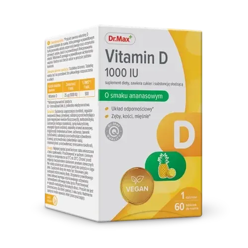 Витамин D 1000 МЕ Dr. Max - 60 пастилок