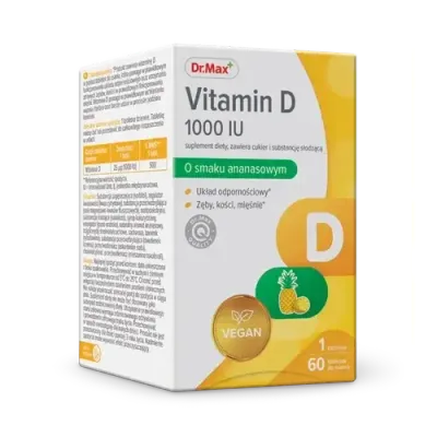 Витамин D 1000 МЕ Dr. Max - 60 пастилок