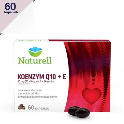 Naturell Коэнзим Q10+E - 60 капсул