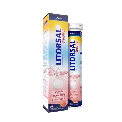 Litorsal Zdrovit Grapefruit - 24 шипучие таблетки