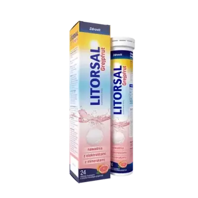 Litorsal Zdrovit Grapefruit - 24 шипучие таблетки