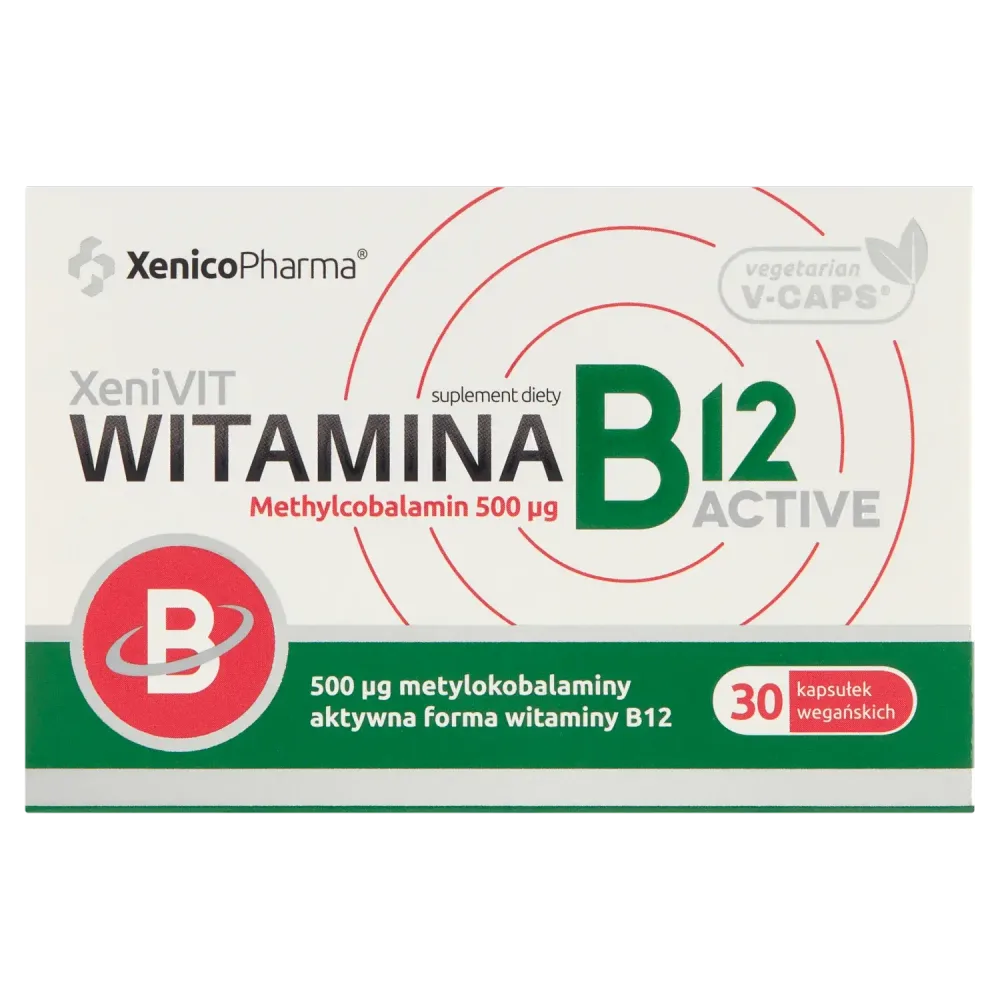 XeniVIT Витамин B12 Active 500 мкг - 30 капсул