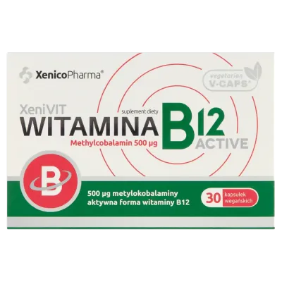 XeniVIT Витамин B12 Active 500 мкг - 30 капсул
