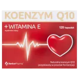 Xenico Pharma - Коэнзим Q10 + витамин Е, 120 капсул — фото 1