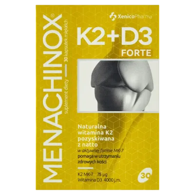 Menachinox K2+D3 4000 МЕ - 30 капсул
