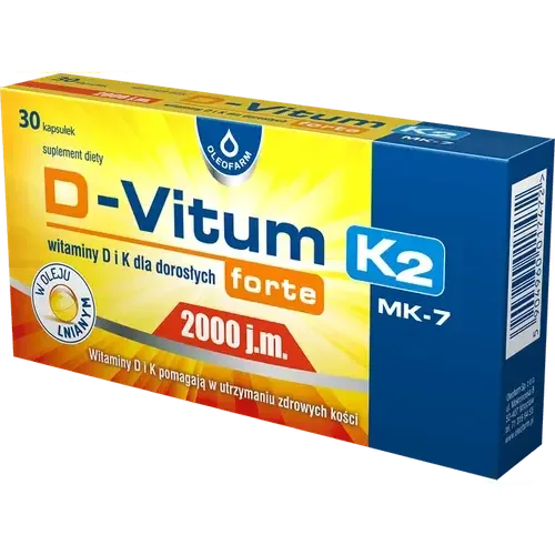 D-Vitum Forte 2000 K2 - 30 капсул