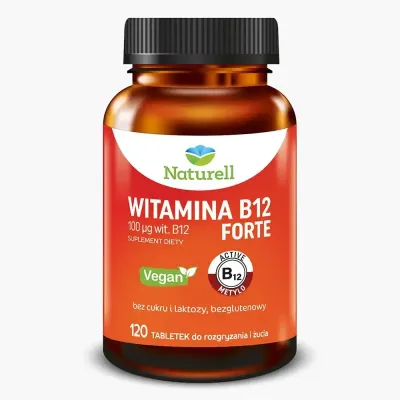 Naturell - Витамин B12 Forte, 120 жевательных таблеток