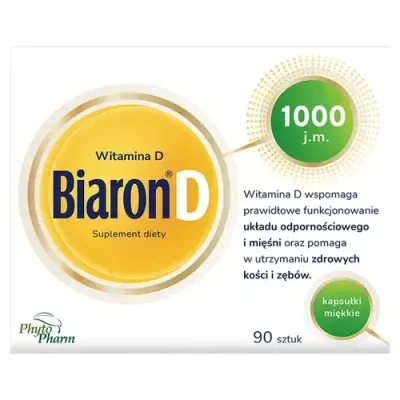 Биарон D 1000 - 90 мягких капсул