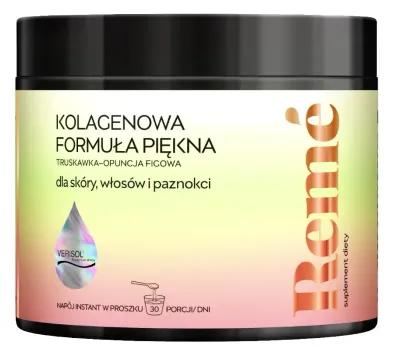 Reme Коллаген Формула красоты - клубника - колючая груша, 150 г