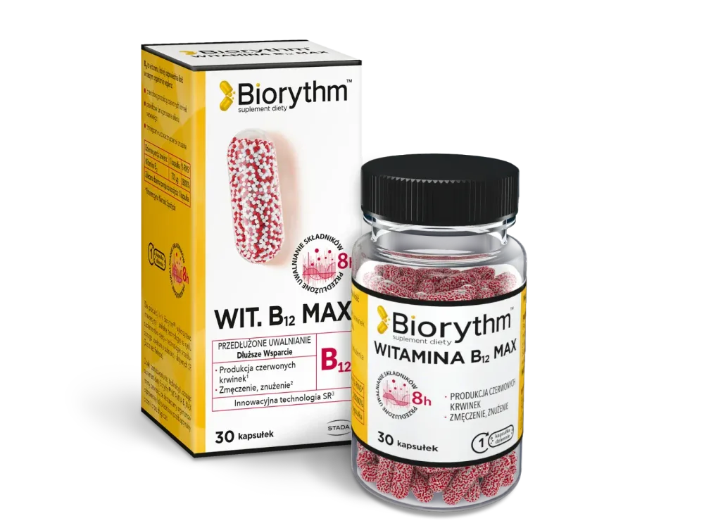 BIOrythm Vitamin B12 Max - 30 капсул
