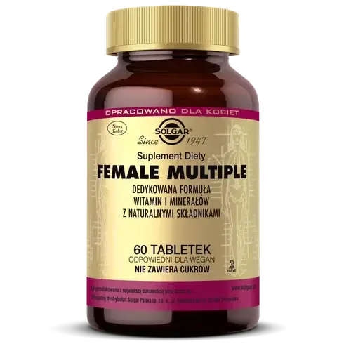Solgar Female Multiple - диетическая добавка, 60 таблеток