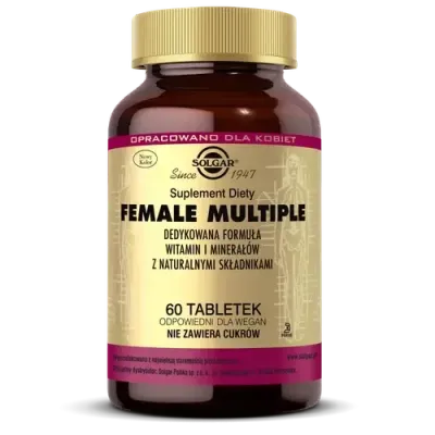 Solgar Female Multiple - диетическая добавка, 60 таблеток
