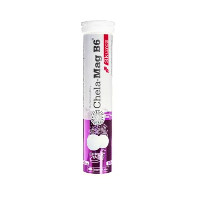 Olimp Chela-Mag B6 Skurcz - 20 шипучих таблеток со вкусом грейпфрута