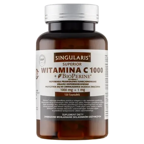 Singularis Superior Vitamin C 1000 + Bioperine - 120 капсул