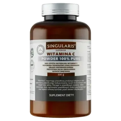 Singularis Superior Vitamin C 100% Pure - порошок, 500 г