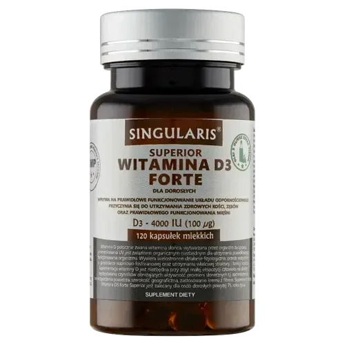 Singularis Superior Vitamin D3 Forte 4000 IU - 120 капсул