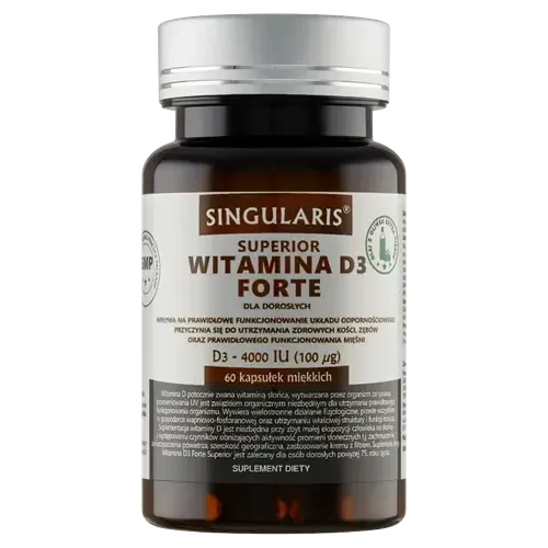 Singularis Superior Vitamin D3 Forte 4000 - 60 капсул