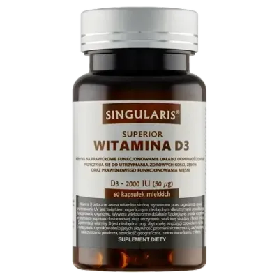 Singularis Superior Vitamin D3 2000 - 60 капсул