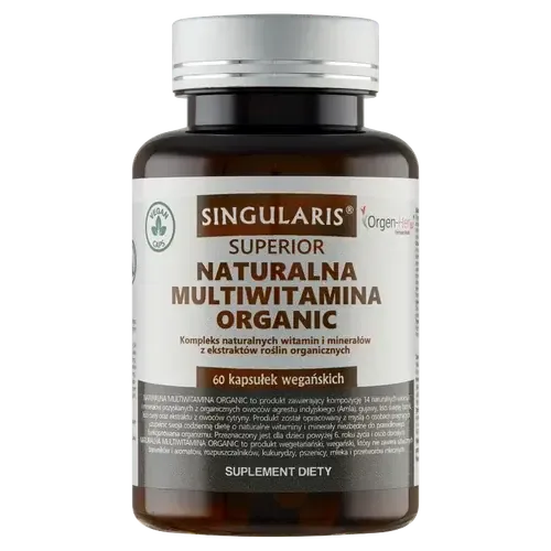 Singularis Superior Natural Organic Multivitamin - 60 капсул
