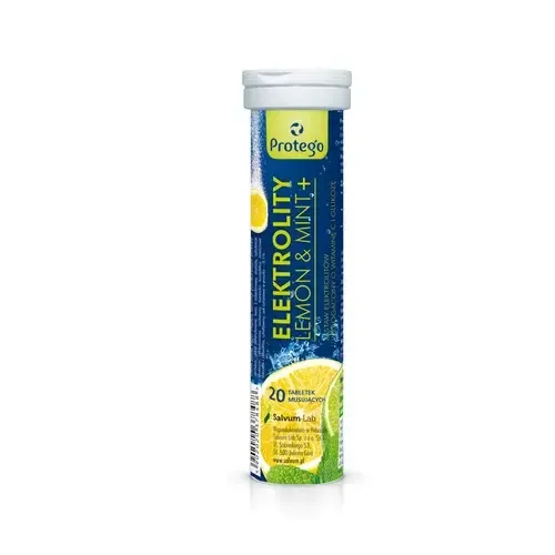 Protego Elektrolity Lemon Mint+ - 20 шипучих таблеток
