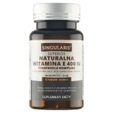 Singularis Superior Natural Vitamin E 400 Tocopherols Complex - 60 капсул — фото 1