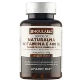 Singularis Superior Natural Vitamin E 400 UI Tocopherols Complex - 120 капсул — фото 1