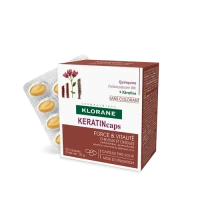 Klorane Keratin Caps - 30 капсул