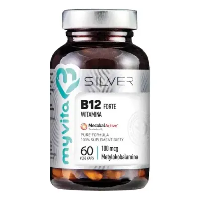 MyVita Silver Vitamin B12 Forte 100 mcg - 60 капсул