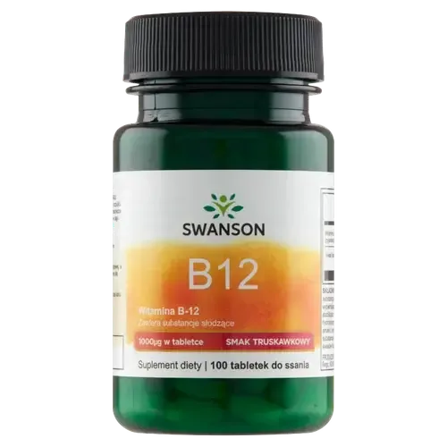 Swanson Vitamin B12 Lozenges - 100 таблеток