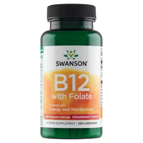 Swanson Vitamin B12 Lozenges - 250 таблеток