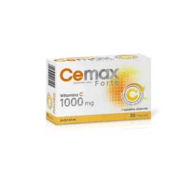 Цемакс Форте - 1 г, биологически активная добавка, 30 таблеток