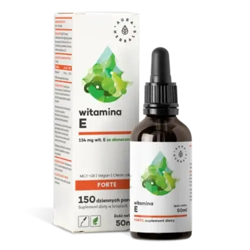 Aura Herbals Витамин E Forte MCT-Oil капли, 50 мл