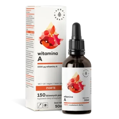 Aura Herbals Капли с витамином А, 30 мл