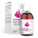 Aura Herbals - Рыбный коллаген Colladrop, натинол + витамин c, диетическая добавка, 500 мл — фото 1