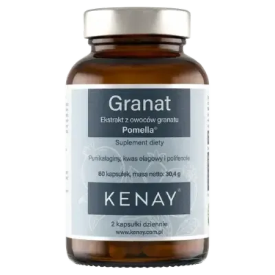 KenayAG Pomegranate Pomella - экстракты плодов граната, 60 капсул