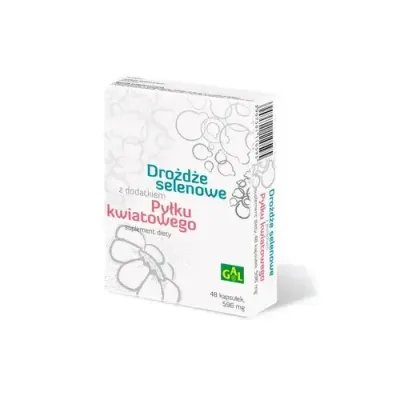 Селеновые дрожжи + пыльца - 48 капсул