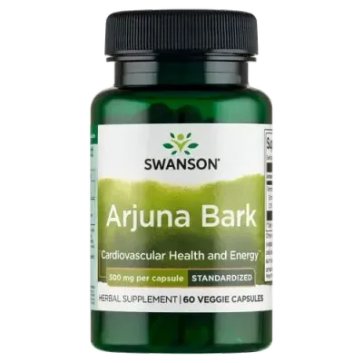 Swanson Экстракт арджуны - 60 капсул
