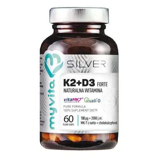 MyVita Silver K2+D3 Forte - 120 капсул