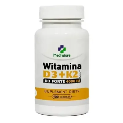 Medfuture Витамин D3+K2 MK-7 Forte - 120 таблеток