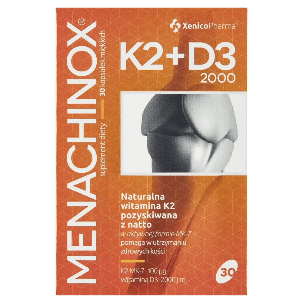 Menachinox K2+D3 2000 - 30 капсул