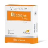 Starpharma Vitaminum D3 Strong 2000 - 60 капсул — фото 1