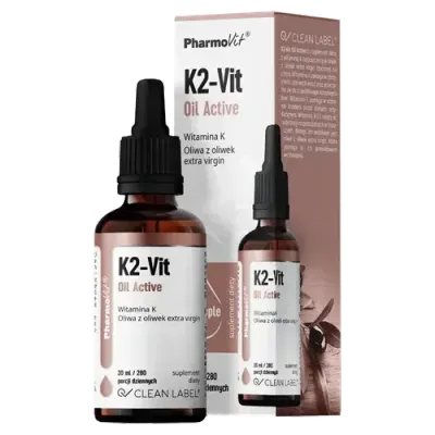 Pharmovit Clean Label K2-Vit Oil Active диетическая добавка, 30 мл