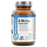 Фармовит B-Vit Max Complex Active диетическая добавка, 60 капсул — фото 1