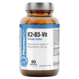 Pharmovit K2+D3-Vit Softgel Активная диетическая добавка, 60 капсул — фото 1
