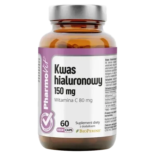 Pharmovit Гиалуроновая кислота 150 мг пищевая добавка, 60 капсул